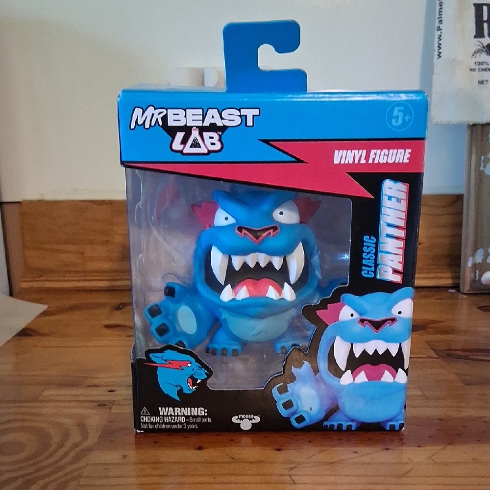 Blue Monster Action Figure Playset